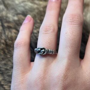 Vintage sterling silver Metropolitan Museum of Art (MMA) knot ring